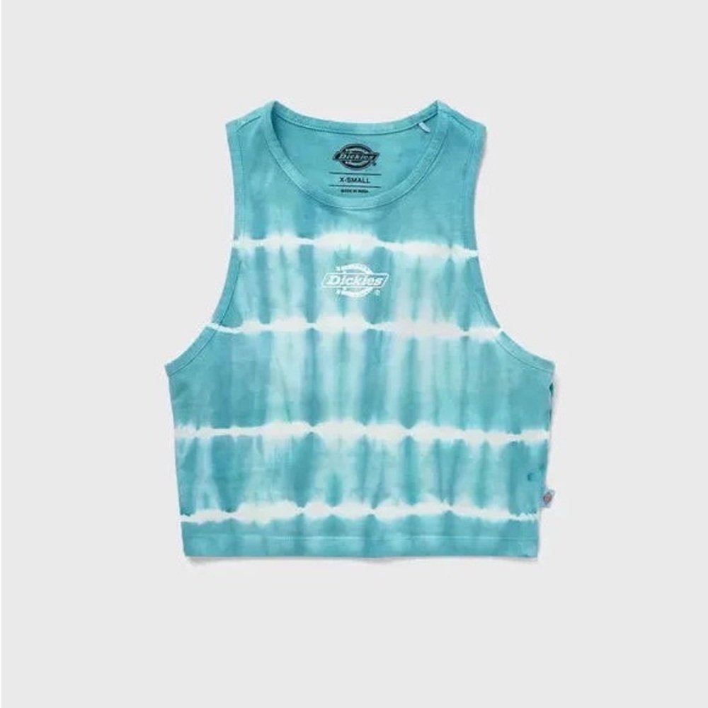 DICKIES Westfield Vest Tie Dye Crop Top